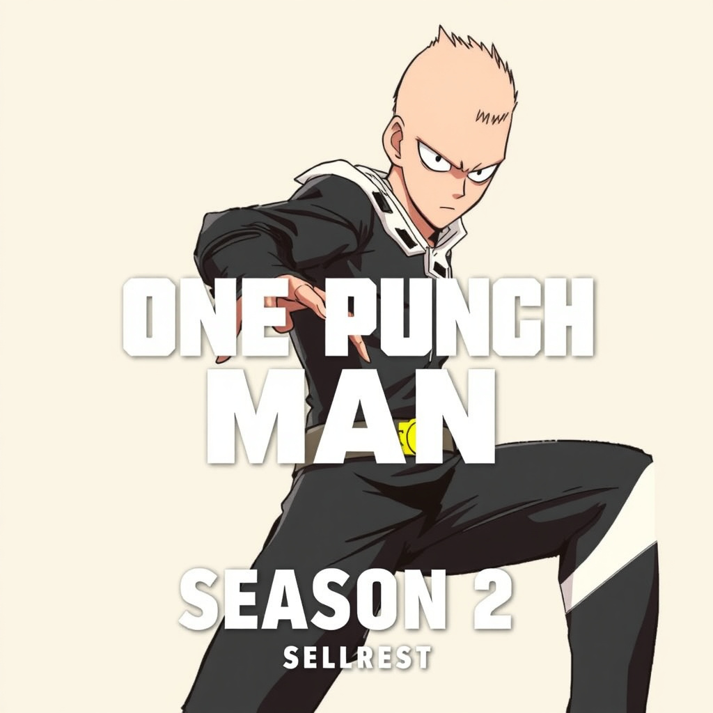One Punch Man Season 2 cover art